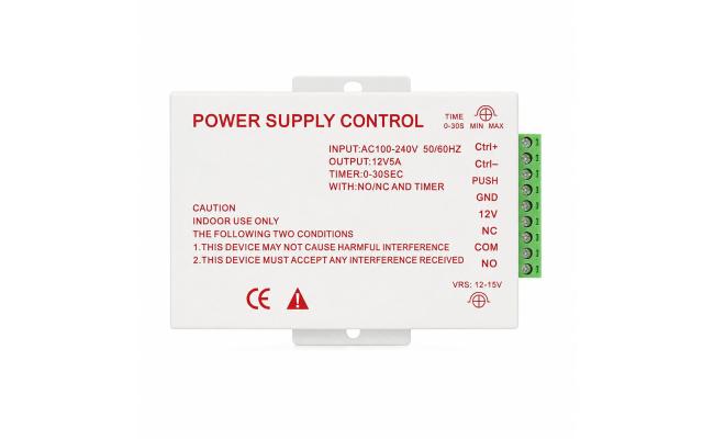 12V 5A Power Supply Controller