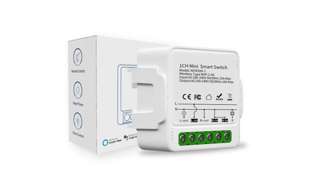 1CH Tuya Wifi Mini Smart Relay Switch