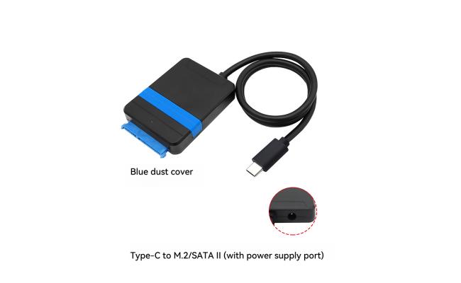 2 in 1 M.2 SATA Reader Type-C Cable