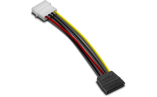 4 Pin IDE Molex Male to 15 Pin Serial ATA SATA Hard Drive Adapter Power Cable