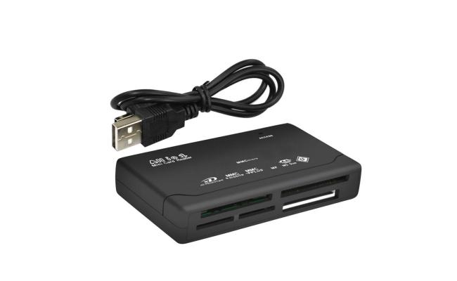 All in One USB 2.0 Card Reader (SD / microSD / M2 / XD / CF)