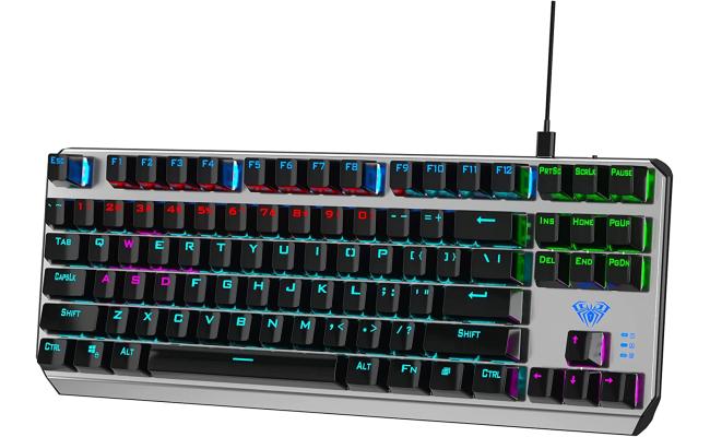 AULA F3087 Wired USB Gaming Keyboard