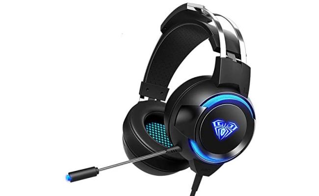 AULA G91 Wired Gaming Headset with Microphone