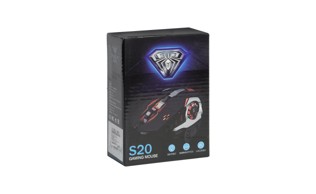 AULA S20 Wired Gaming Mouse