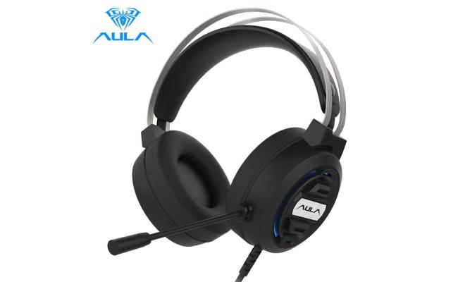 AULA S603 Wired Gaming Headset with Microphone with Mic for Phone & PC