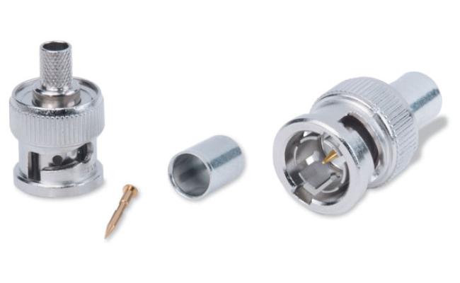 BNC Male RG59 Crimp Connectors
