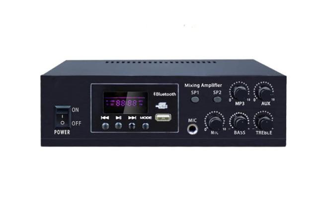 BOLLA BL-50W Amplifier 50W 2 ZONE/BT/USB/MIC/AUX
