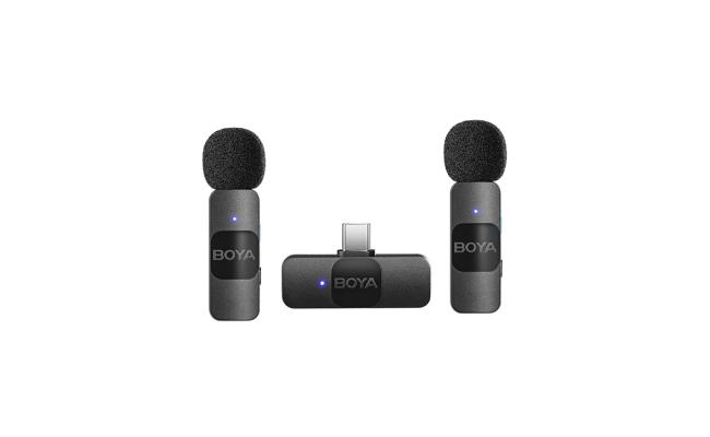 BOYA BY-V20 Ultracompact 2.4GHz Type-C Wireless Microphone System