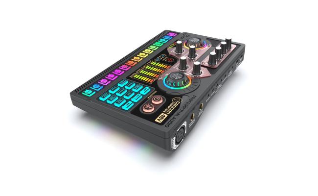 Cannon Professional 2 Channel Audio Sound Card Digital Mixer 48V