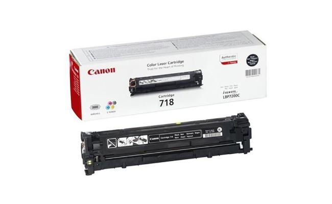 Canon EP-718B Black Toner Cartridge Compatible with iSENSYS LBP7210, LBP7660, LBP7680, MF8340, MF8350, MF8360, MF8380, MF8540, MF8550, MF8580