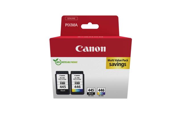 Canon PG-445/CL-446 BK/C/M/Y Ink Cartridge Multipack