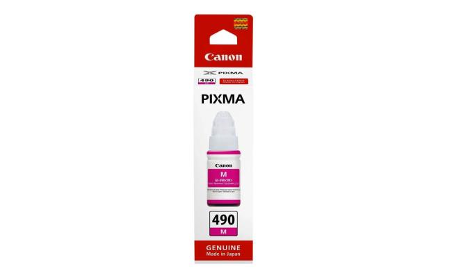 Canon PG-490M Magenta Inkjet Cartridge Compatible with G-1400 ,G-3400