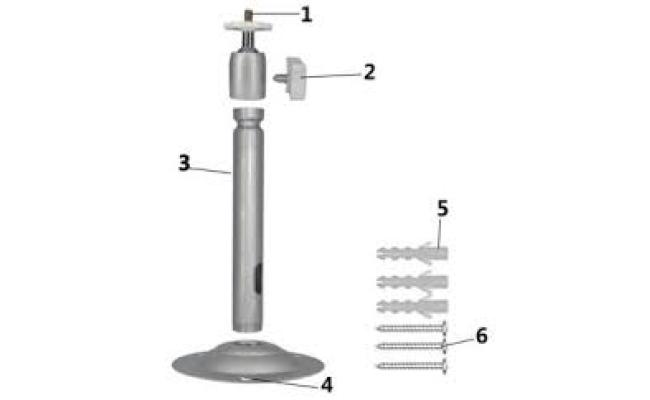CCTV Camera Wall Mount Bracket Ceiling-10CM