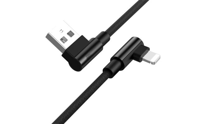 Charger Cable For iPhone 20 cm L-shape