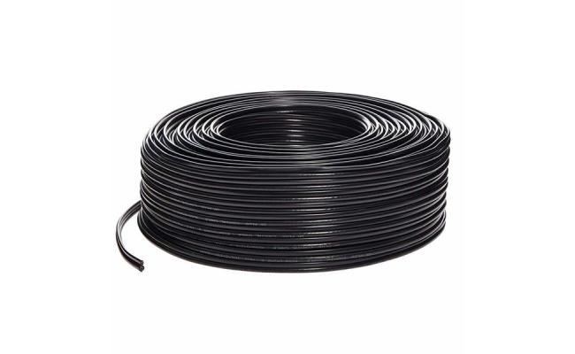Coaxial RG58 Cable Black 200m without Power Cable