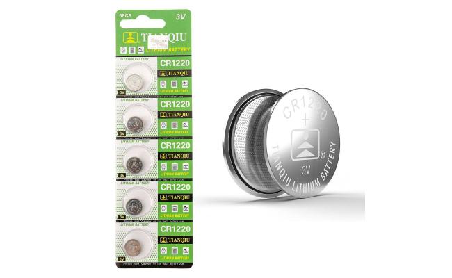 CR1220 1 Pcs Lithium Coin Battery Cell 3V