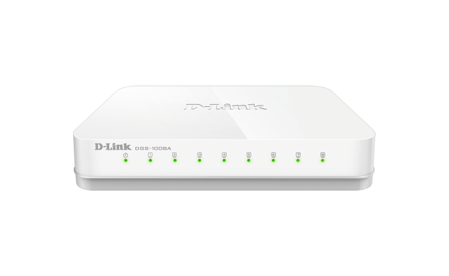 D-Link DGS-1008A 8-Port Gigabit Easy Desktop Switch