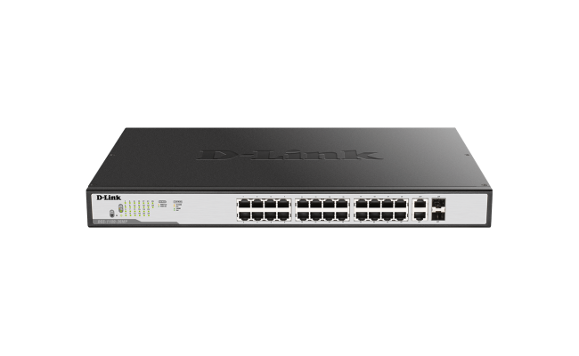 D-Link DGS-1100-26MP Gigabit Smart Managed PoE Switch