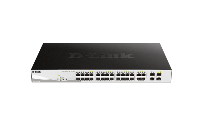 D-Link DGS-1210-28P Gigabit Smart Managed PoE Switch