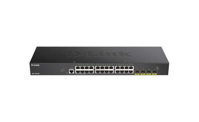 D-Link DGS-1250-28X 28-Port Smart Managed Switch with 10 Gigabit Uplinks