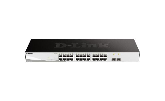 D-Link DGS-F1210-26PS-E 26-Port Gigabit Smart Managed Long Range PoE + Switch