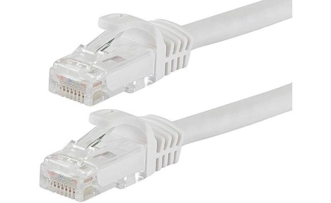 D-Link NCB-6AUWHIR1-1 CAT6A Network UTP Patch Cord 1M -White
