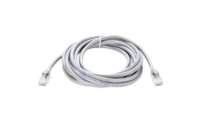 D-Link NCB-C6UGRYR1-1 Cat6 1G UTP 24 AWG PVC Round Patch Cord 1M -Grey
