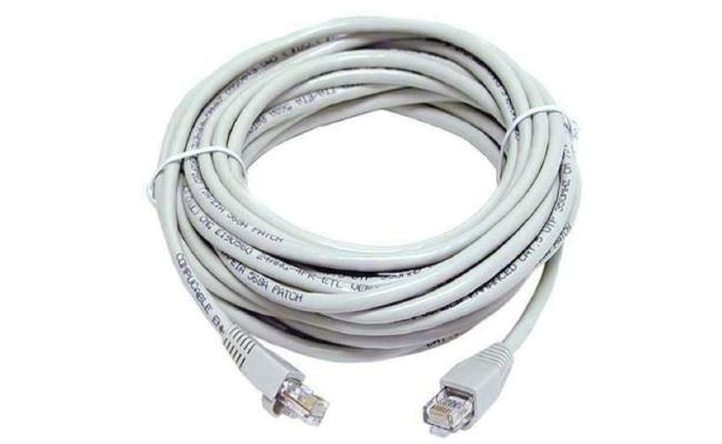 D-Link NCB-C6UGRYR1-15 Cat6 UTP 24 AWG PVC Round Patch Cord 15M ,Grey Color
