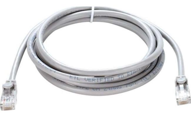D-Link NCB-C6UGRYR1-3 Cat6 UTP 24 AWG PVC Round Patch Cord 3M ,Grey Color