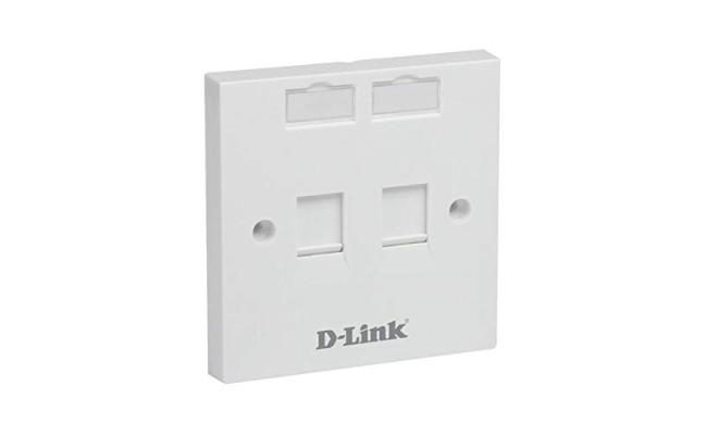 D-Link NFP-0WHI21 Dual Faceplate