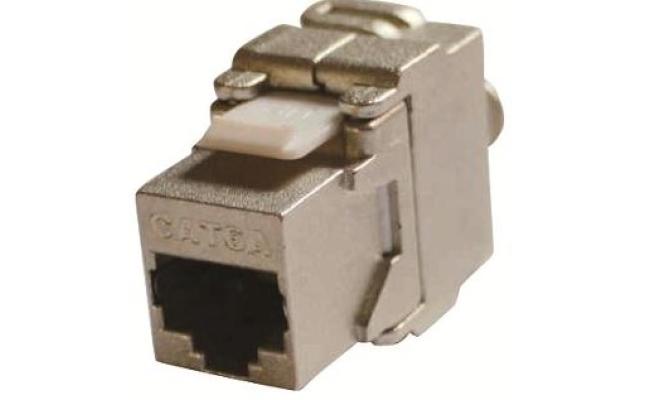 D-Link NKJ-6ASMET2B21 Cat6A FTP Keystone Jack -Metal