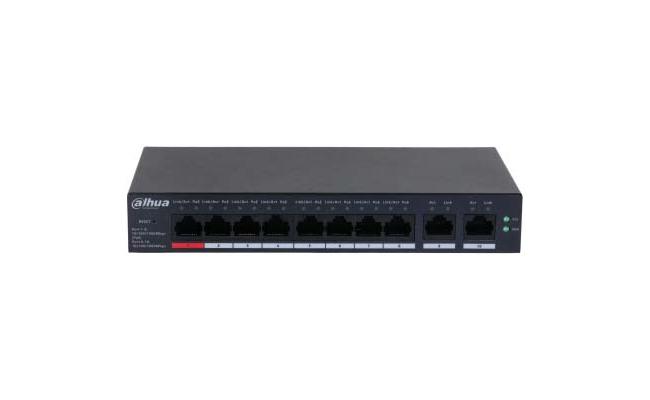 Dahua CS4010-8GT-110 10-Port Cloud Managed Desktop Gigabit Switch with 8-Port PoE
