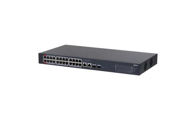 Dahua CS4228-24GT-240 28-Port Cloud Managed Desktop Gigabit Switch with 24-Port PoE