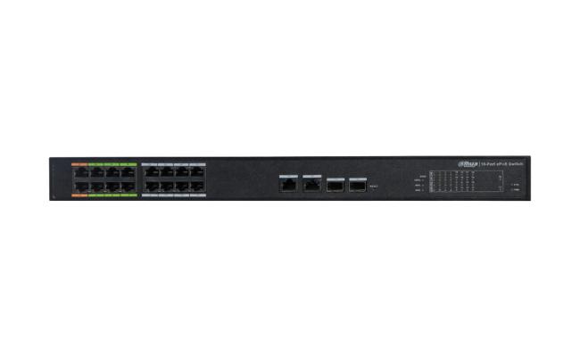 Dahua DH-LR2218-16ET-240 16-Port PoE Switch with 8-Port ePoE