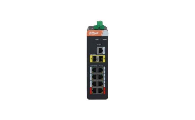 Dahua IS4210-8GT-120 10-Port Managed Industrial Gigabit Switch with 8-Port PoE