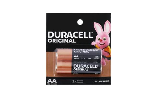 DURACELL Long Lasting AA Alkaline Battery 1.5V x2