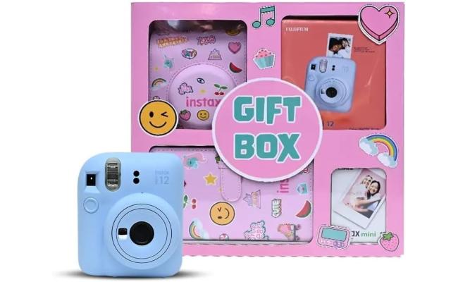 Fujifilm Instax Mini 12 Gift Box Album -Blue