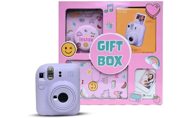 Fujifilm instax mini 12 Gift Box Album -Purple