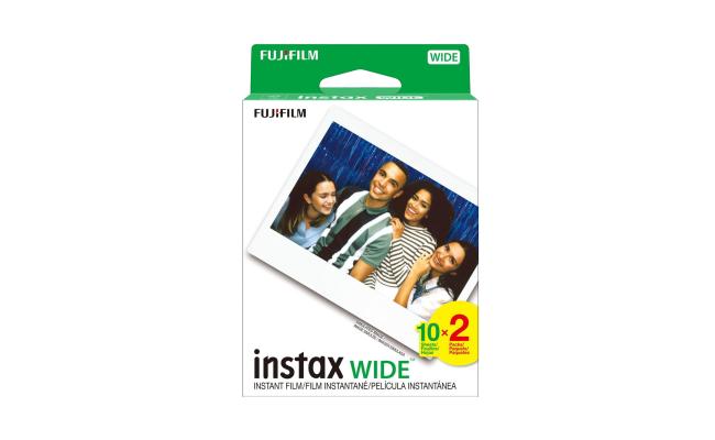 Fujiflim Instax Wide Film 2 Pack (White) -20 Sheet