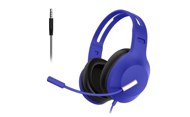 Gaming Headset GM2002 with Microphone for PS4, PC & Mobile Phone -Blue