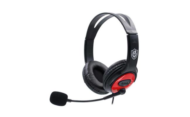 Gaming Headset GM701 with Microphone for PS4, PC & Mobile Phone-Red