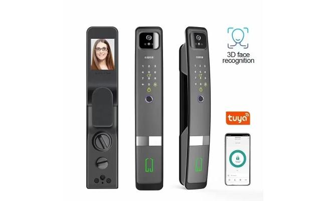 GY-H20P-3D 3D facial Recognition Tuya Intelligent Multifuncional Wireless Smart Door Lock