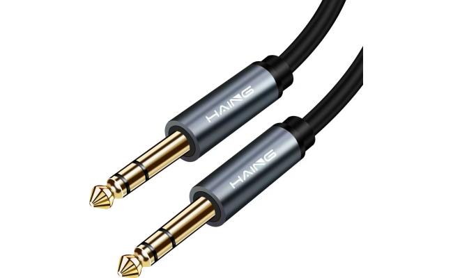 HAING HI-0152-AAC-5M 6.5mm Male to 6.5mm Male Audio Cable 5M