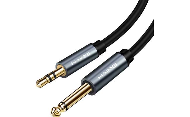 HAING HI-0153-AAC-3M 3.5mm to 6.5mm Audio Cable 3M