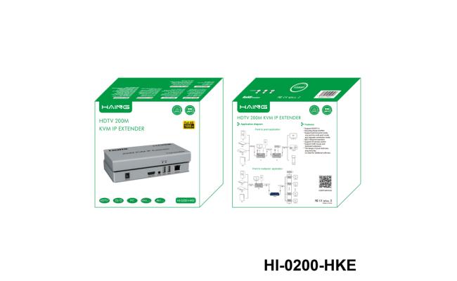 HAING HI-0200-HKE HDMI Extender With Usb Kvm 200Mtr Support 1080P