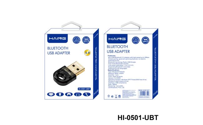 Haing HI-0501-UBT Bluetooth 5.0 USB Adapter