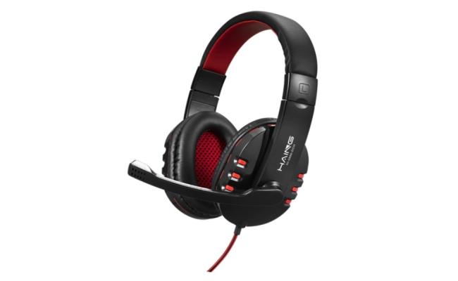 HAING HI-0990-DCH 3.5MM AUX One Pin Wired Gaming Headset 3.5mm