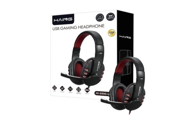 HAING HI-0990-UHP HI-0990-UHP USB Gaming Wired Headphone Headset