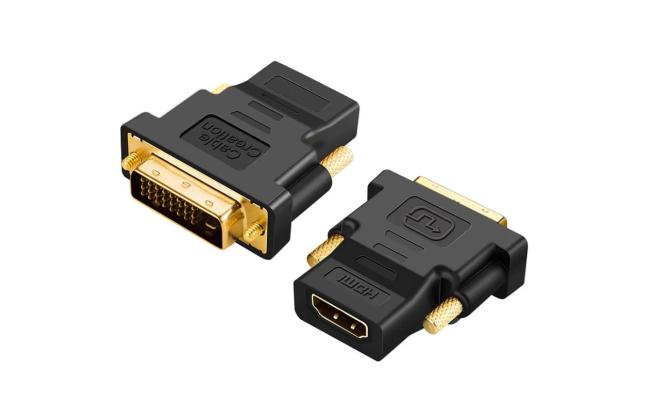 HAING HI-1040-DHF HDMI Female to DVI Male Adapter Connector