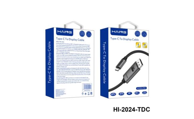 HAING HI-2024-TDC-1.8M Type-C to Display Cable 1.8M